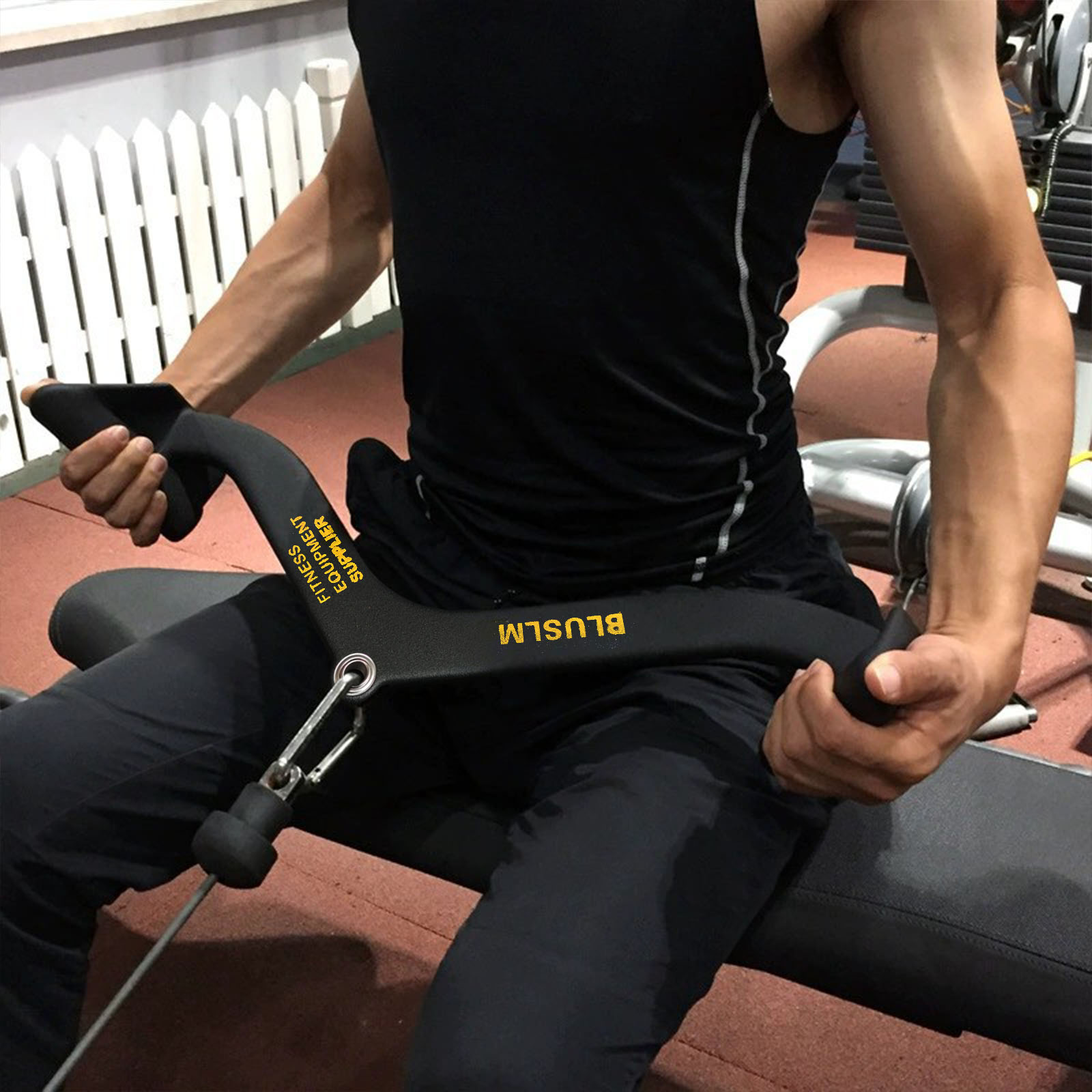 Home Gym Cable Machine - Home GYM Fitness Lat ดึง Handle