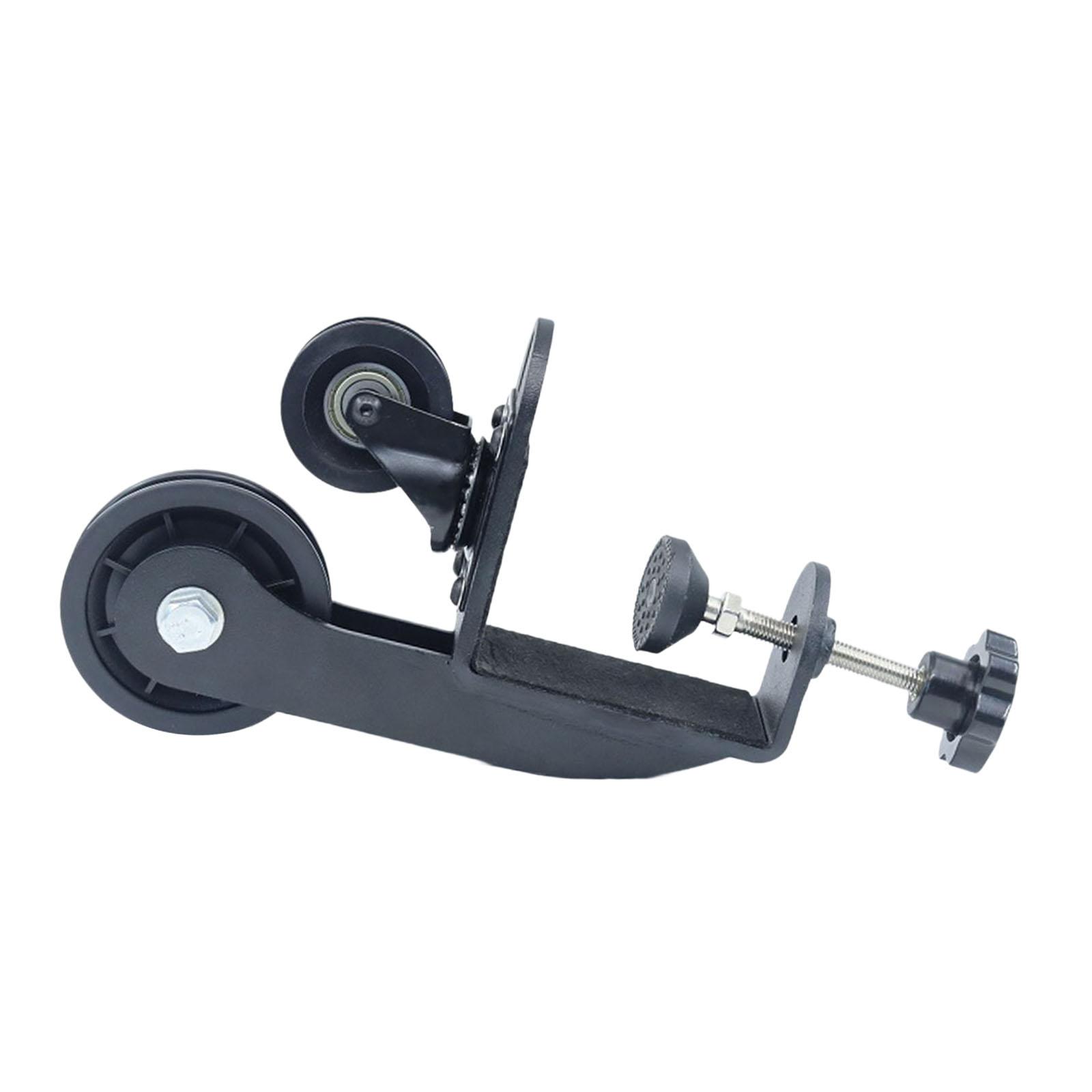 Home Gym Pulley System - โต๊ะฝึกซ้อมเพาะกายแขนเหล็กพร้อมระบบสายเคเบิลแบบรอก อุปกรณ์ออกกำลังกายแขนท่อนล่างระดับพรีเมียมสำหรับยิมที่บ้าน