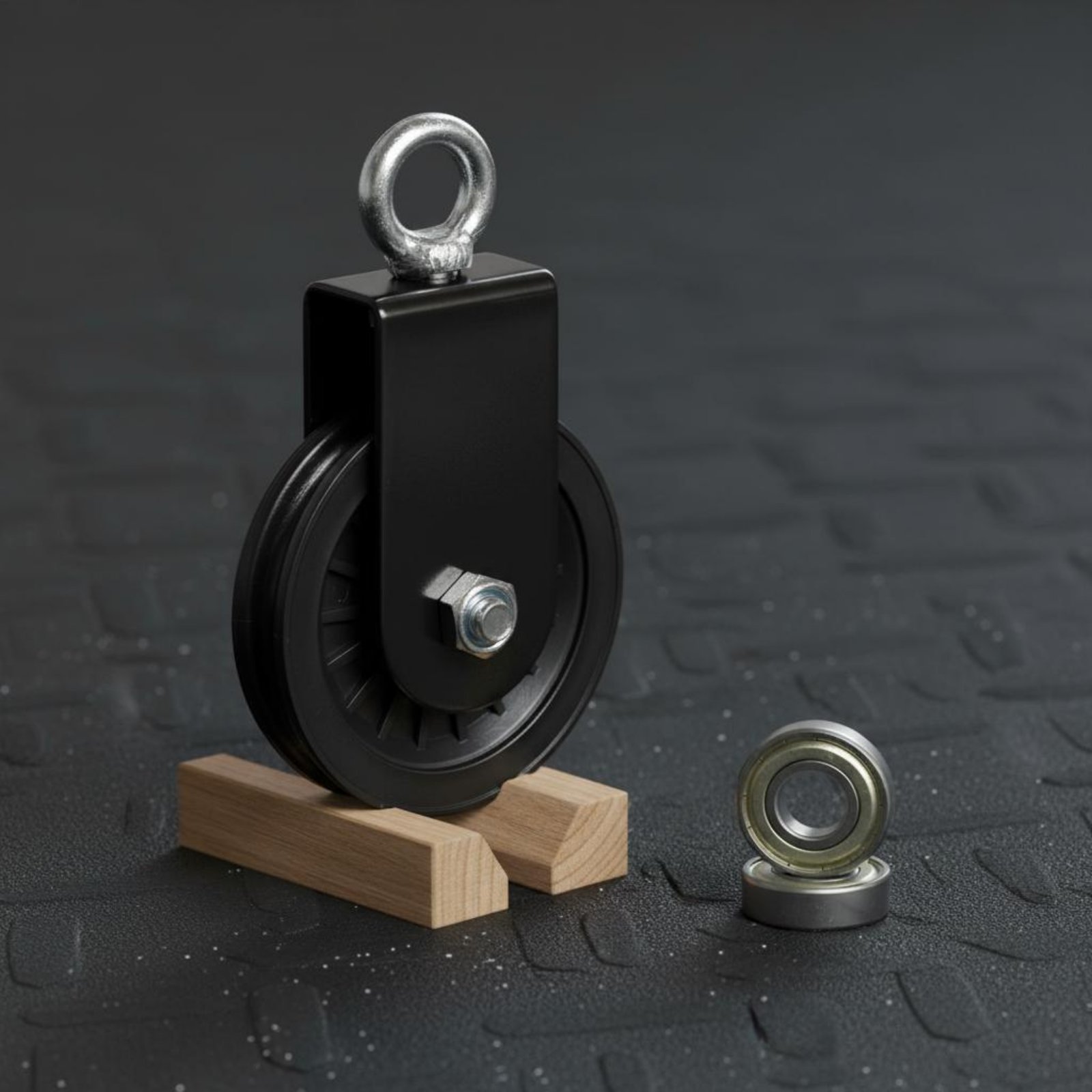 Home Gym Pulley System - ขายึดรอกฟิตเนส DIY แบบเงียบสำหรับยกน้ำหนัก ใช้กับเครื่องออกกำลังกายแบบสายเคเบิลที่บ้าน อุปกรณ์เสริมสำหรับการฝึกดึงข้อศอกลง