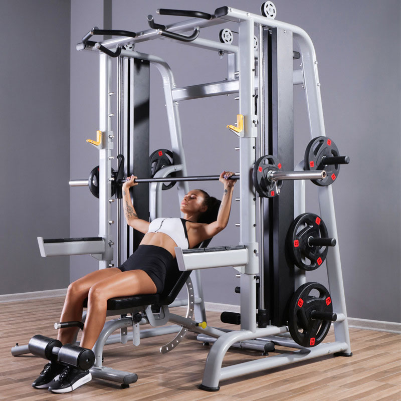 Home Gym Cable Machine - เครื่องสมิธแมชชีนแบบเคเบิลครอสโอเวอร์ คุณภาพสูง สำหรับออกกำลังกายเสริมสร้างกล้ามเนื้อ เหมาะสำหรับใช้ในบ้าน ฟิตเนส และยิม