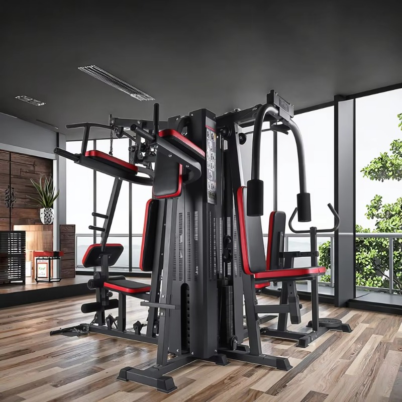Home Gym Cable Machine - เครื่องออกกำลังกายแบบมัลติฟังก์ชั่นในบ้านพร้อมสายเคเบิลเหล็ก อุปกรณ์ออกกำลังกายที่ดีที่สุด
