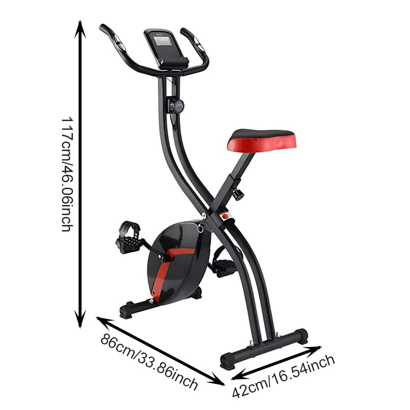 Home Gym Cost - แป้นเหยียบจักรยานออกกำลังกายแบบพับได้ ราคาประหยัด สำหรับคาร์ดิโอ ฟิตเนส ใช้ในบ้าน