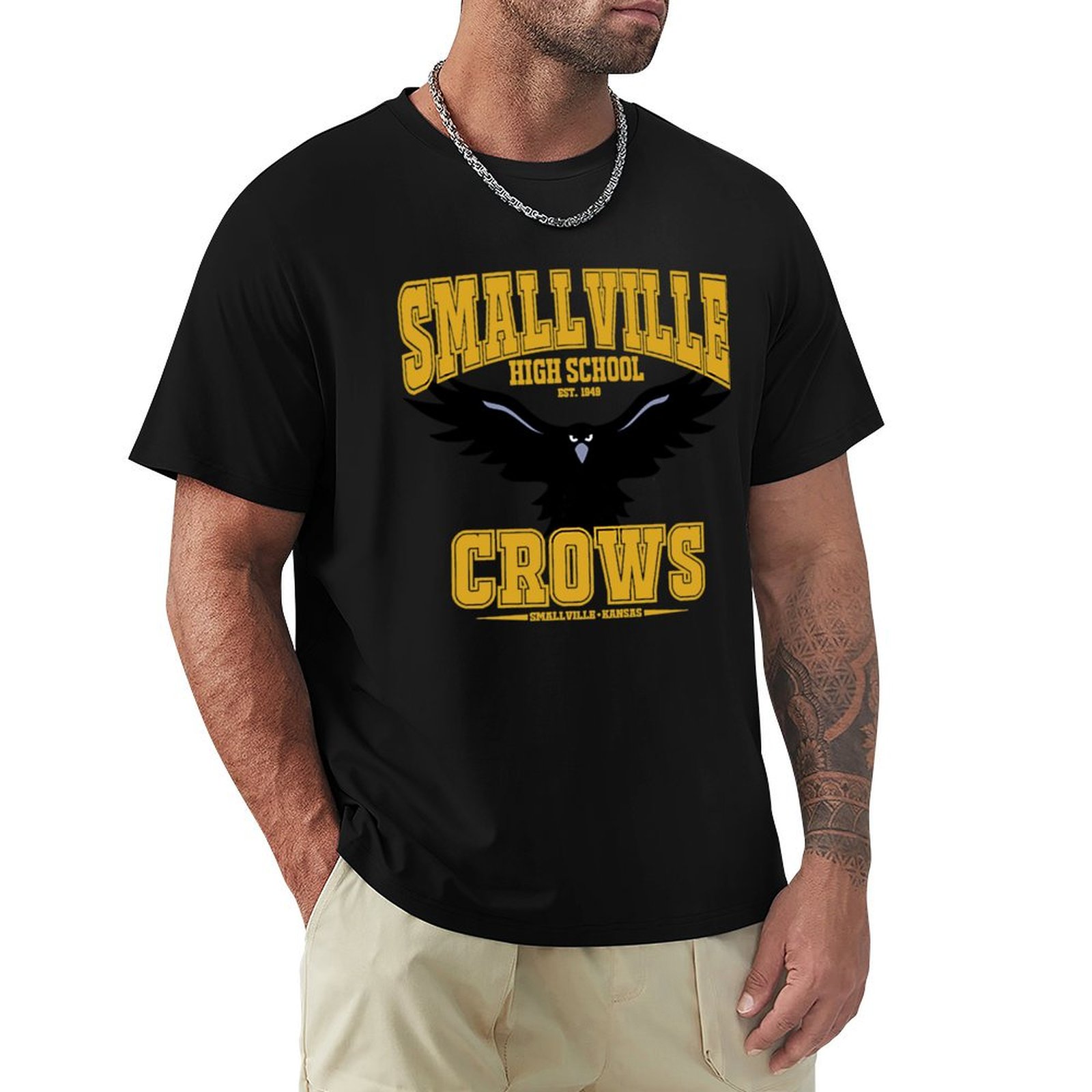 เสื้อยืด Smallville Home of th - Home Gym China บทวิจารณ์และราคา