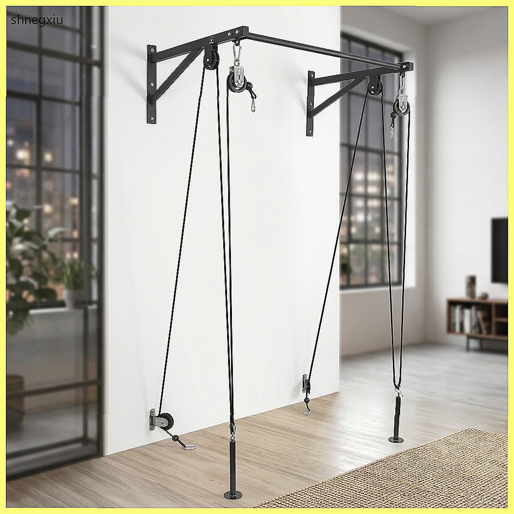 ระบบรอกออกกำลังกายแบบติดผนัง D - Home Gym Pulley System บทวิจารณ์และราคา