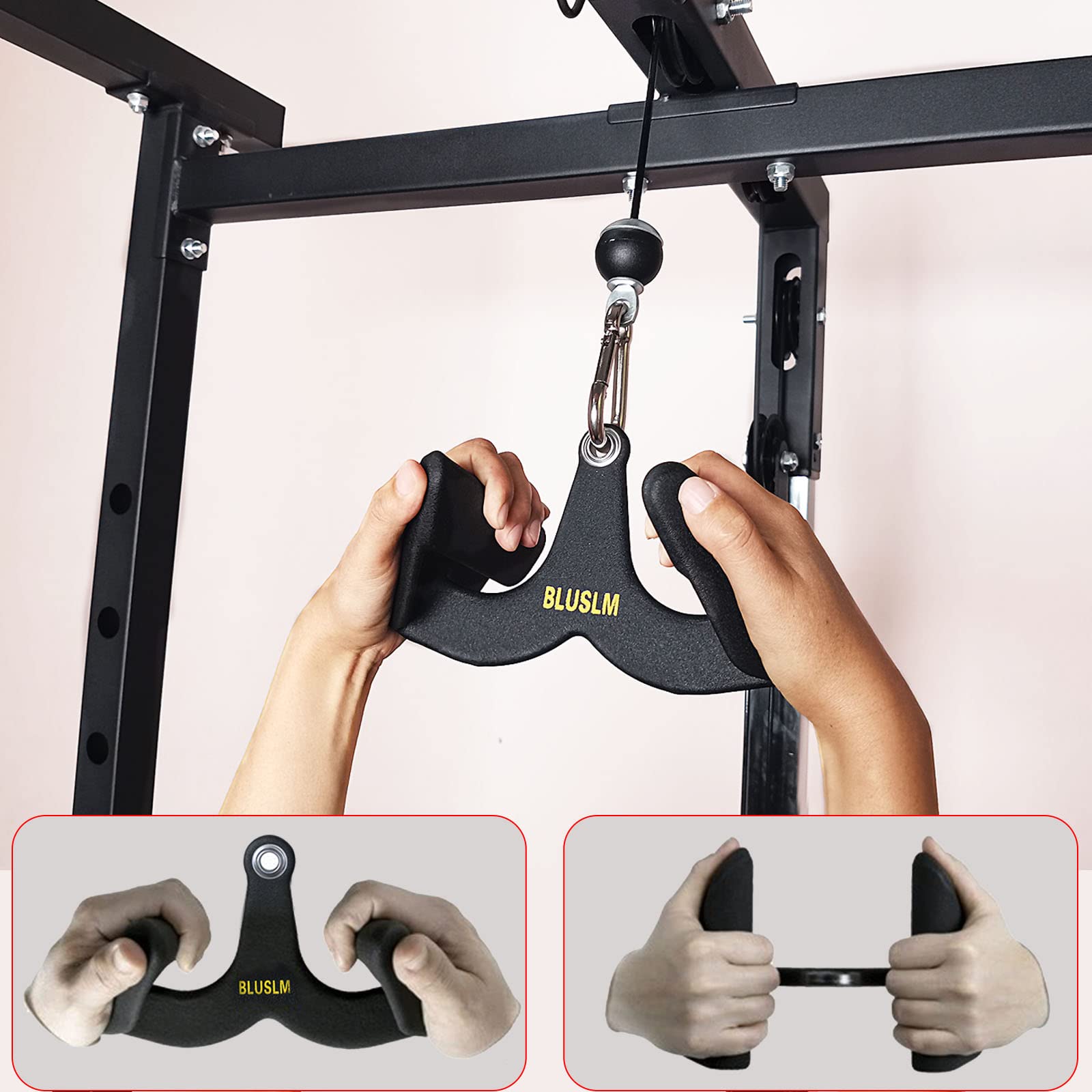 ที่จับสำหรับออกกำลังกายในยิมที - Home Gym Cable Machine บทวิจารณ์และราคา