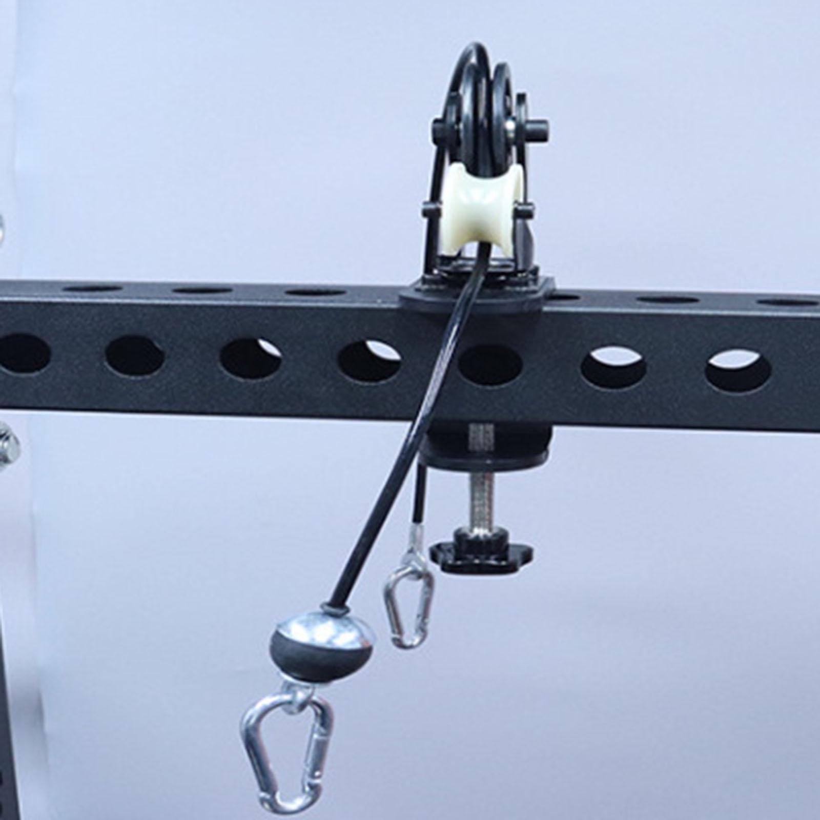 โต๊ะฝึกซ้อมเพาะกายแขนเหล็กพร้อ - Home Gym Pulley System บทวิจารณ์และราคา