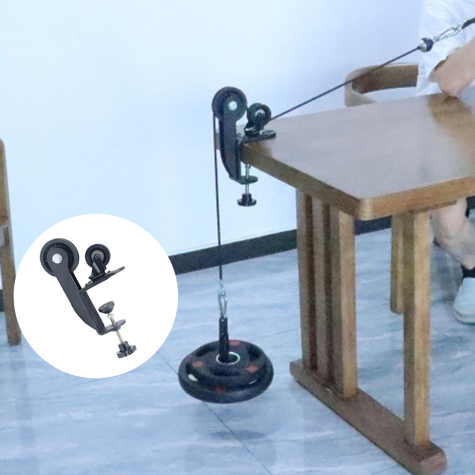 โต๊ะฝึกซ้อมเพาะกายแขนเหล็กพร้อ - Home Gym Pulley System บทวิจารณ์และราคา