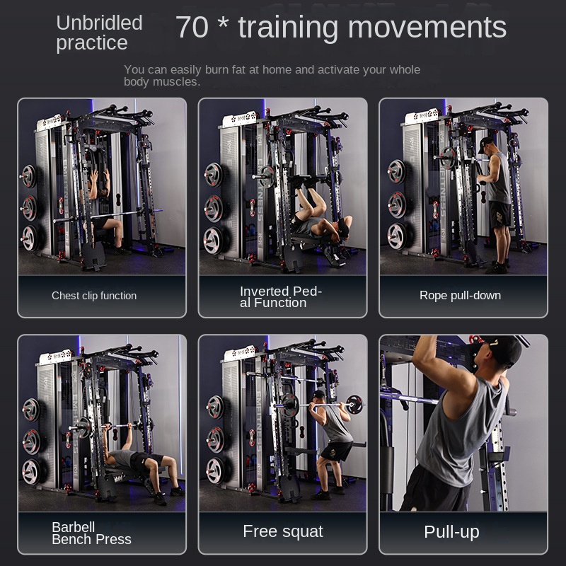อุปกรณ์ฟิตเนสอเนกประสงค์ โครงเ - Home Gym Cable Machine บทวิจารณ์และราคา