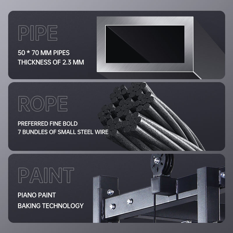 สมิธแมชชีน แร็คออกกำลังกายแบบค - Home Gym Cable Machine บทวิจารณ์และราคา