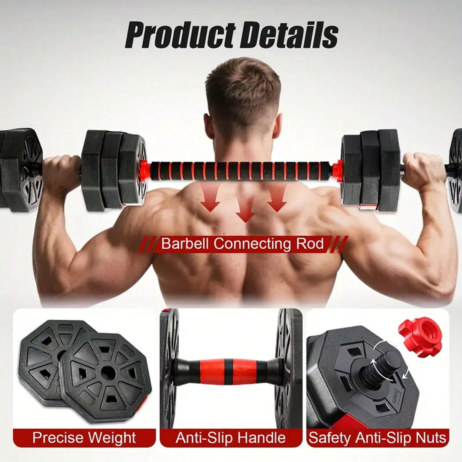 ชุดดัมเบลน้ำหนัก 44 ปอนด์ พร้อ - Home Gym Used บทวิจารณ์และราคา