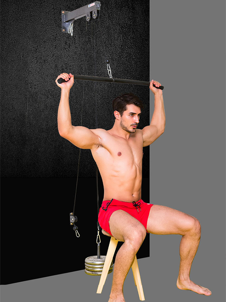 ชุดอุปกรณ์ออกกำลังกายแบบ DIY พ - Home Gym Pulley System บทวิจารณ์และราคา