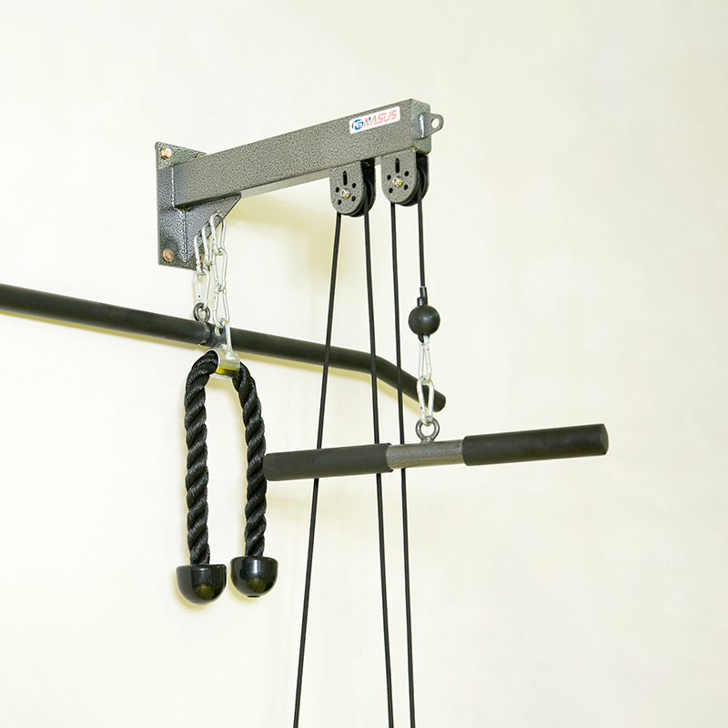 ชุดอุปกรณ์ออกกำลังกายแบบ DIY พ - Home Gym Pulley System บทวิจารณ์และราคา