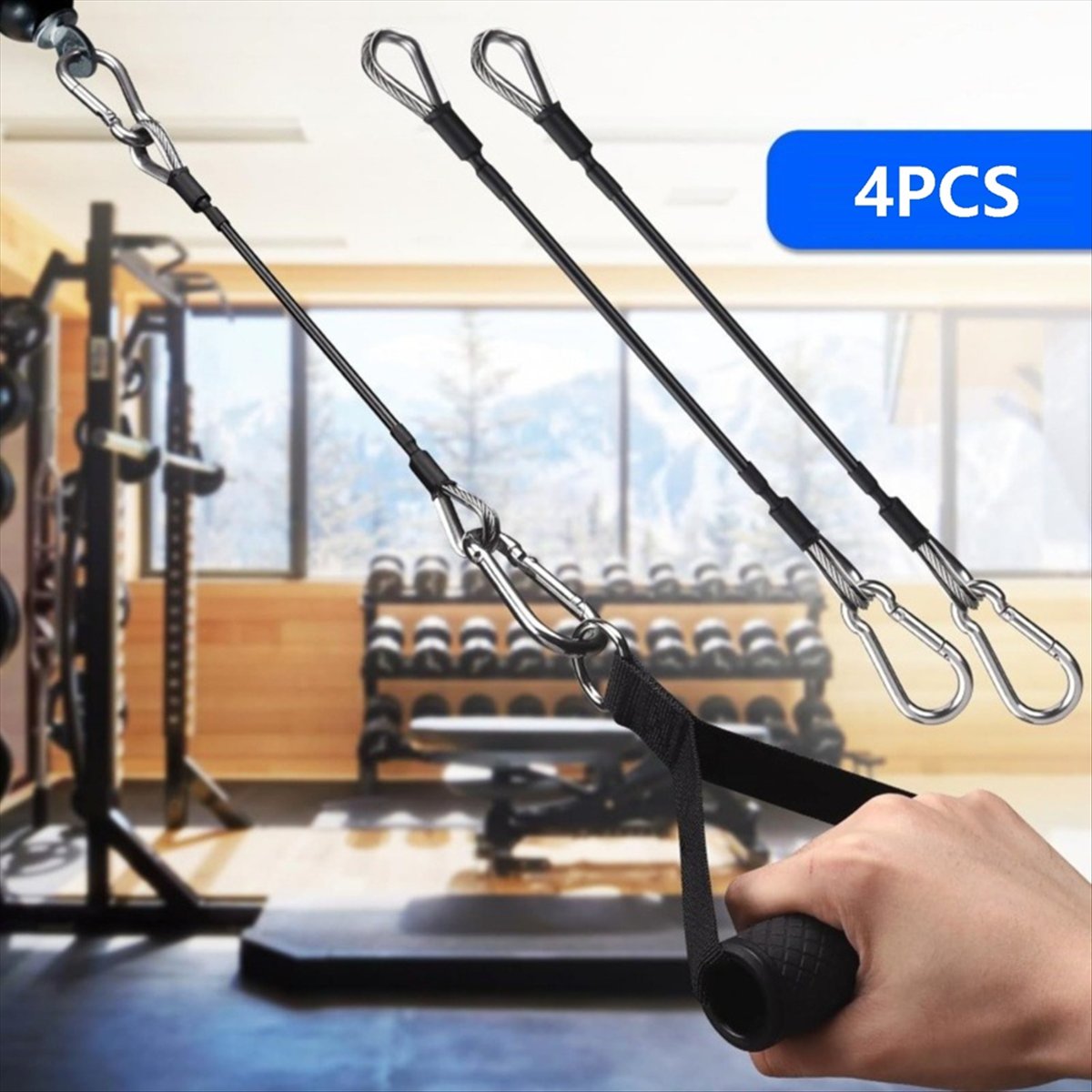 สายเคเบิลต่อขยายสำหรับออกกำลัง - Home Gym Cable Machine บทวิจารณ์และราคา