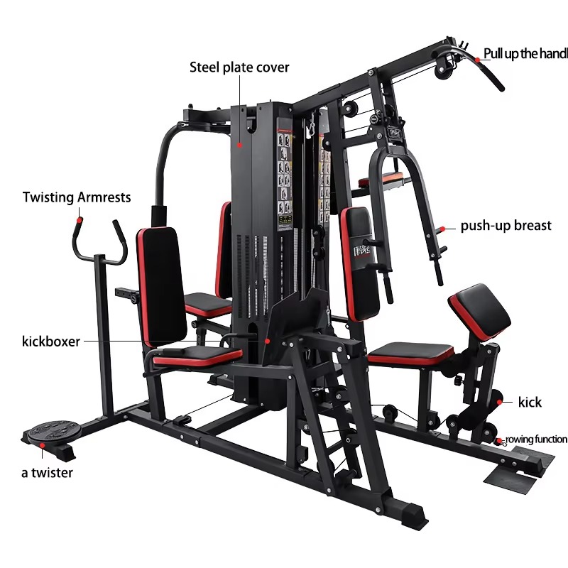 เครื่องออกกำลังกายแบบมัลติฟังก - Home Gym Cable Machine บทวิจารณ์และราคา